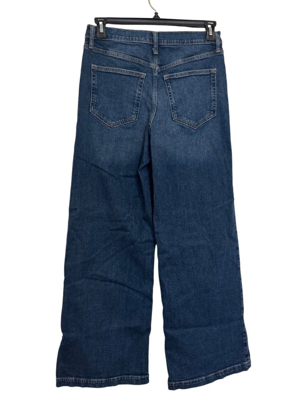Gap High Rise Wide Leg Jeans 30/10R Dark Wash Denim Womens Casual Stylish Pants - Picture 2 of 7
